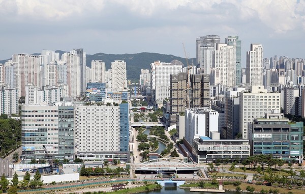 인천 서구 청라국제도시 전경. 사진=인천경제자유구역청