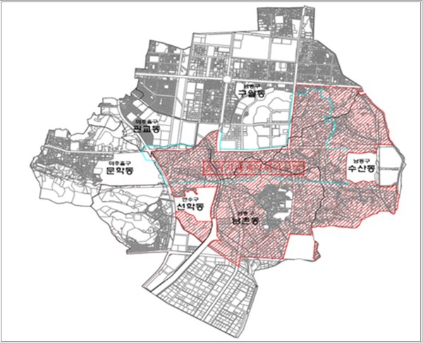 구월2지구 및 주변지역 토지거래허가구역