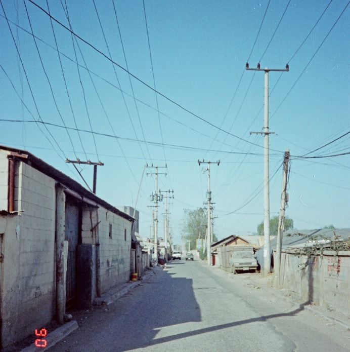 1990년 10월 2일 웅진플레이도시가 생긴 그 길의 옛 모습