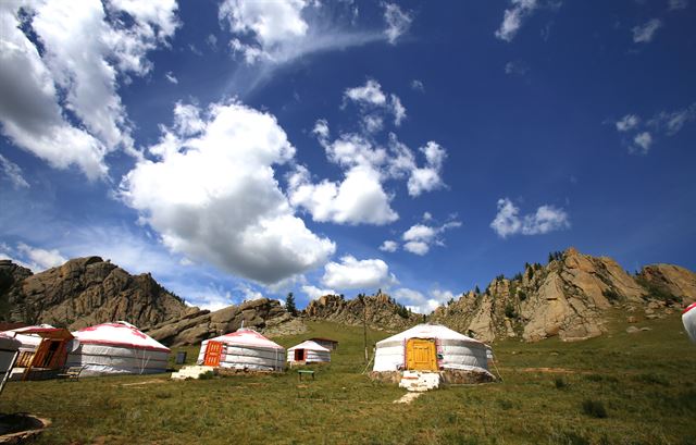 몽골올레에서 볼 수 있는 풍경. 사진제공 제주올레.
