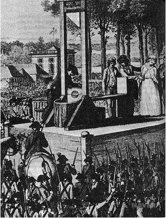 기요틴(guillotine) 출처: 시사상식사전