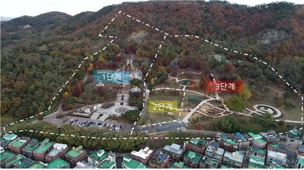 장미공원 1~3단계 구간