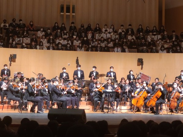 혜광브라인드오케스트라의 아름다운 연주회 모습