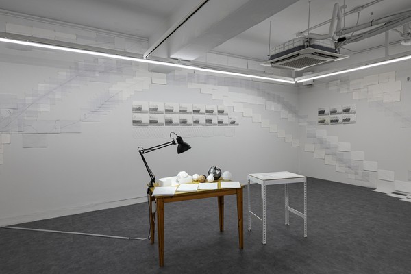 Moving on paper Installation, Bukguart Studio, 2021 ⓒ사진제공 울산 북구예술창작소
