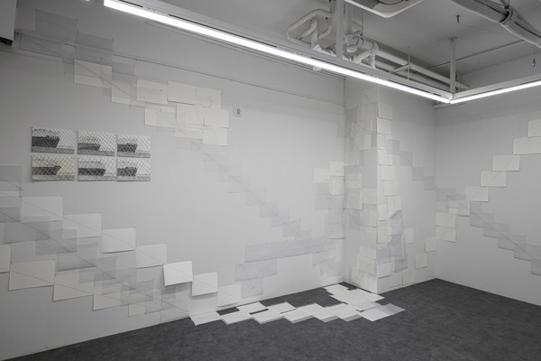 Moving on paper Installation, Bukguart Studio, 2021 ⓒ사진제공 울산 북구예술창작소