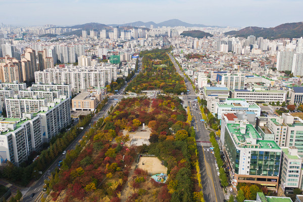 인천 중앙공원 인근 주거 단지. 사진=인천 남동구